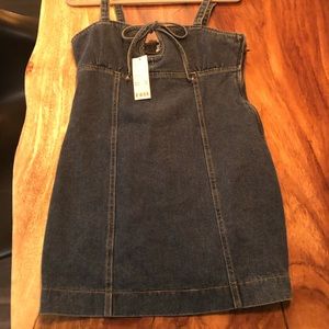 Urban outfitters denim mini dress